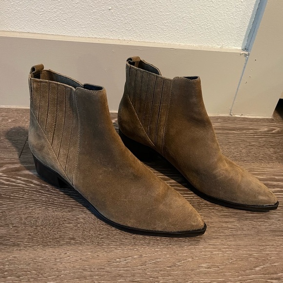 Marc Fisher Suede Booties Size 7 - Picture 2 of 5